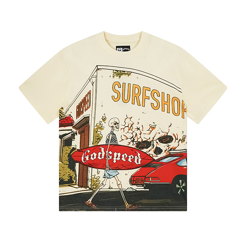 Godspeed T-Shirt Washed white 3167