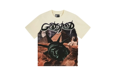 Godspeed T-Shirt Washed white 3168 02