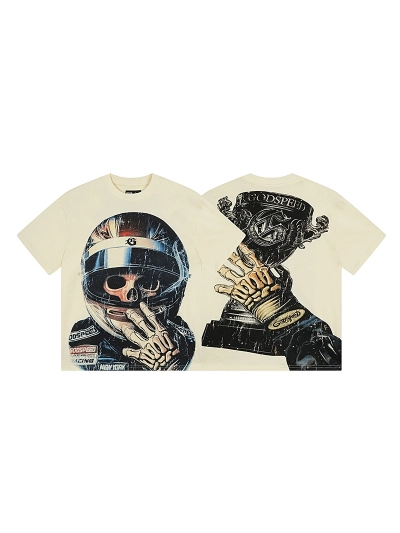Godspeed T-Shirt Washed white 3171 01
