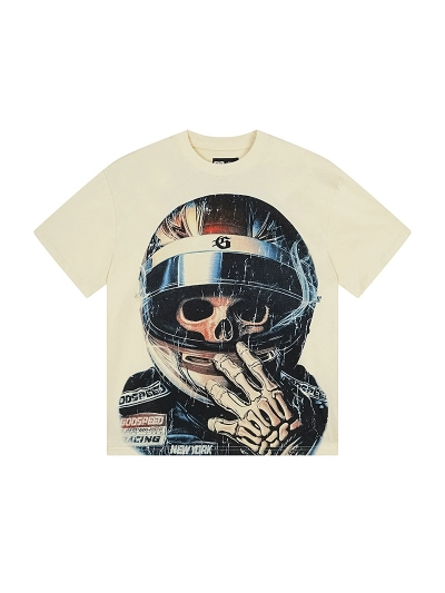 Godspeed T-Shirt Washed white 3171 02