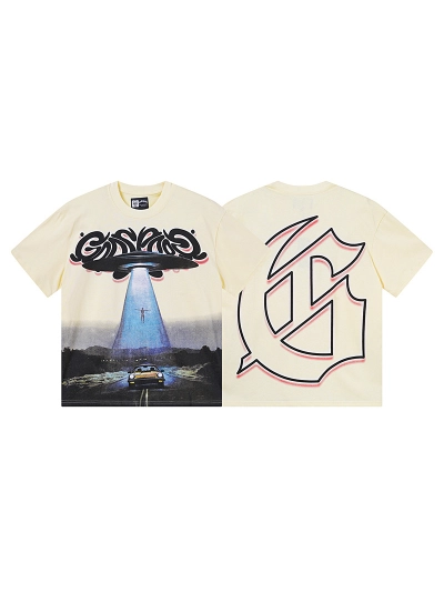 Godspeed T-Shirt Washed white 3172 01