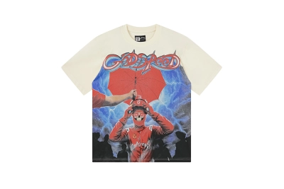 Godspeed T-Shirt Washed white 3177 02