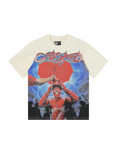 Godspeed T-Shirt Washed white 3177 02