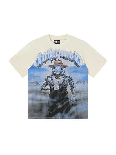 Godspeed T-Shirt Washed white 3178 02