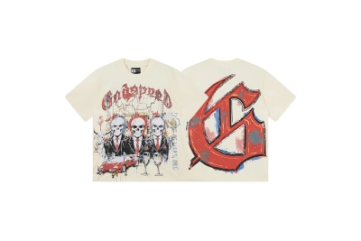 Godspeed T-Shirt Washed white 3179 01