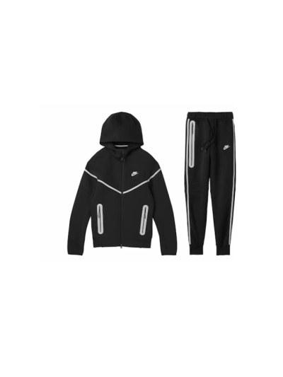 Nike Sportswear Tech Fleece Full Zip Hoodie & Joggers Set 01