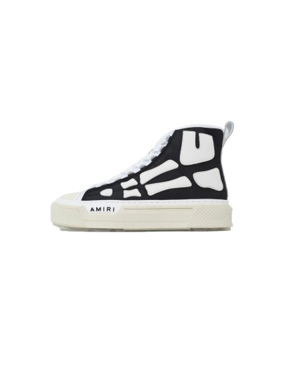PKGoden AMIRI SKEL COURT HI Black And White 01