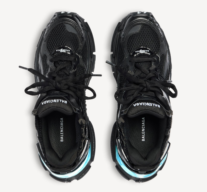 PKGoden Balenciaga Runner LED Black 853225 WRNLD 1000