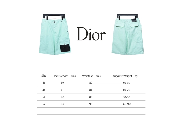 Balenciaga masking tape T-Shirts brown+Dior & Stone Island Stone Island co-branded pocket leather label work denim shorts Jeans 1
