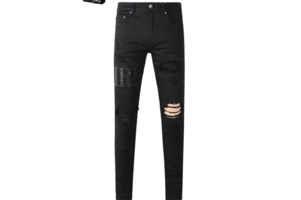 Hellstar T-Shirt 506+Amiri Pants Black Jeans, 892