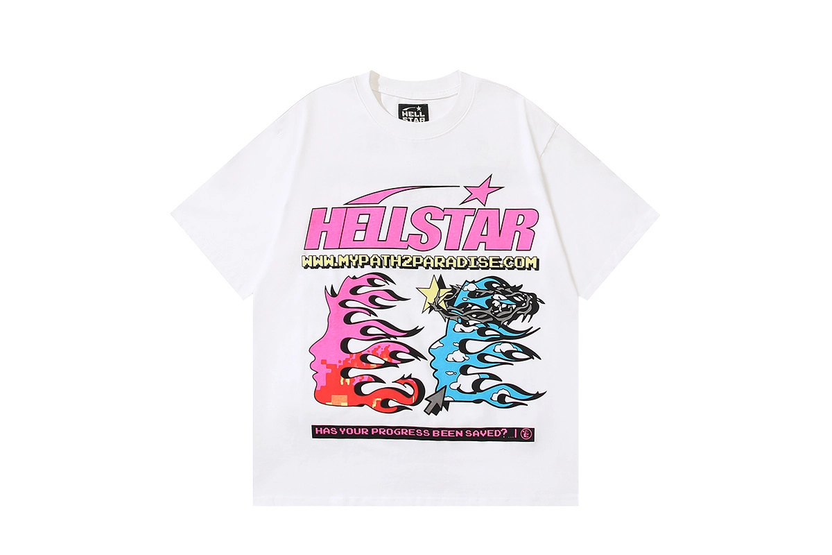 Hellstar T-Shirt 506+Amiri Pants Black Jeans, 892