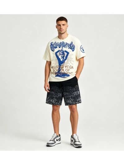 Hellstar T-Shirt 510+Dior-Short Pants 204657 01
