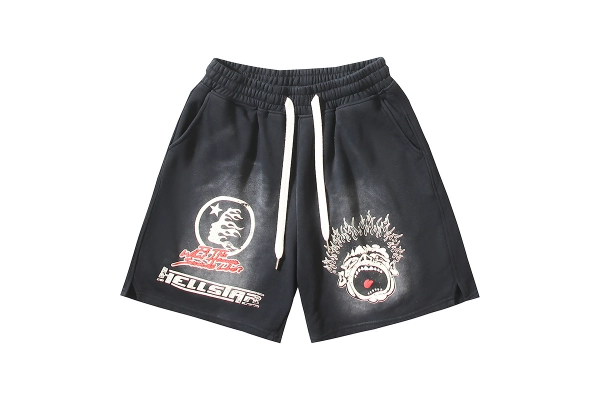 Hellstar T-Shirt 518+Hellstar short pants 702