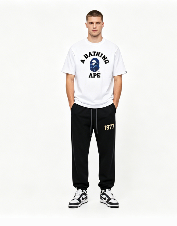 Bape T-Shirt 145+Essentials Relaxed Sweatpant ckt216