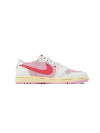 PKGoden Travis Scott x Air Jordan 1 Low Rice Noodles Barb IQ7604-101 02