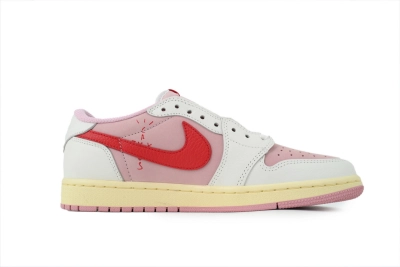 POP Travis Scott x Air Jordan 1 Low Red Tick IQ7604-101 02