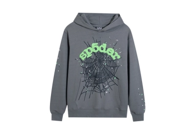 SP5DER Hoodie 5002+Amiri Pants blue Jeans, 257 02