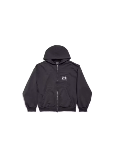 Balenciaga x Under Armour Zip-Up Hoodie Regular Fit+Balenciaga x Under Armour Baggy Sweatpants 02