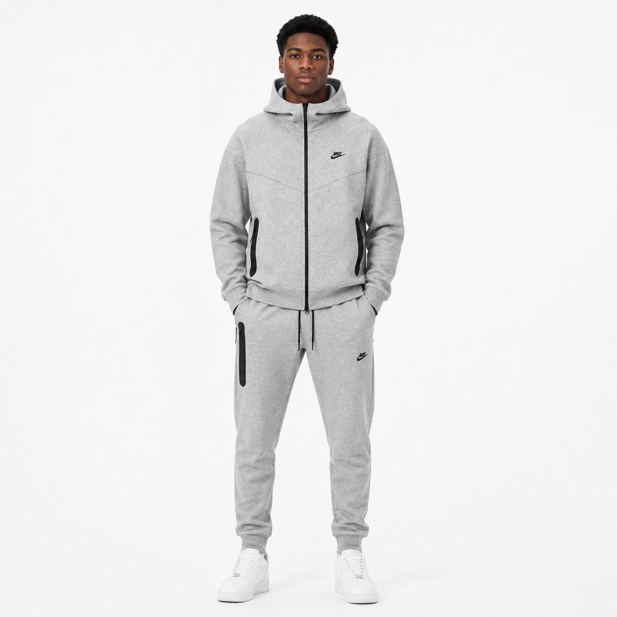 Sportswear Tech Fleece Full-Zip Hoodie FB7921-063+FB8002-063