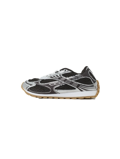 PKGoden Bottega Veneta Orbit Sneaker Fondant Silver 741357 V2X40 2145 01