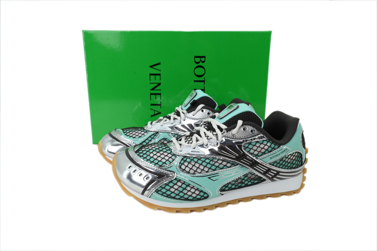 PKGoden Bottega Veneta Orbit Sneaker Tiffany Green