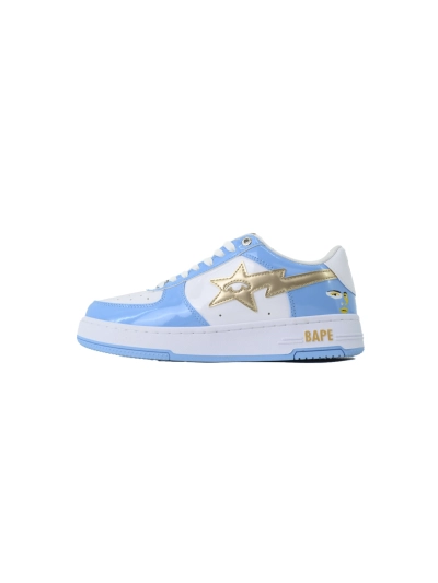 POP KidSuper × A BATHING APE BAPE STA ARG "Blue" 1M23 191 935 01