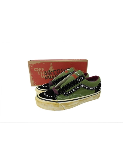 POP SATOSHI NAKAMOTO x Vans Old Skool Reissue 36 Pearlized Army 02