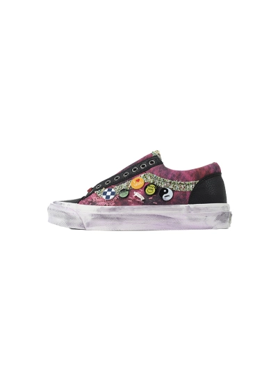 POP Vans Old Skool 36 LX Souvenir Pack - Burgundy 01