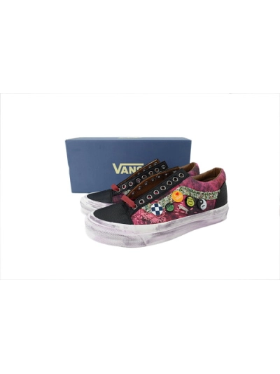 POP Vans Old Skool 36 LX Souvenir Pack - Burgundy 02