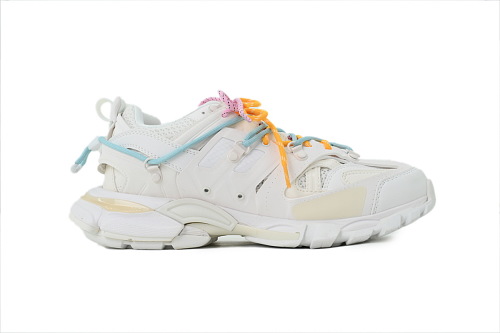 PKGoden Balenciaga Track Trail Lace White Red 800592 WTEHK 0123
