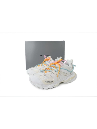 PKGoden Balenciaga Track Trail Lace White Red 800592 WTEHK 0123 02