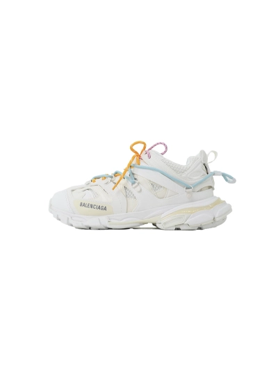 PKGoden Balenciaga Track Trail Lace White Red 800592 WTEHK 0123 01