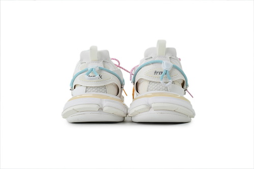 PKGoden Balenciaga Track Trail Lace White Red 800592 WTEHK 0123