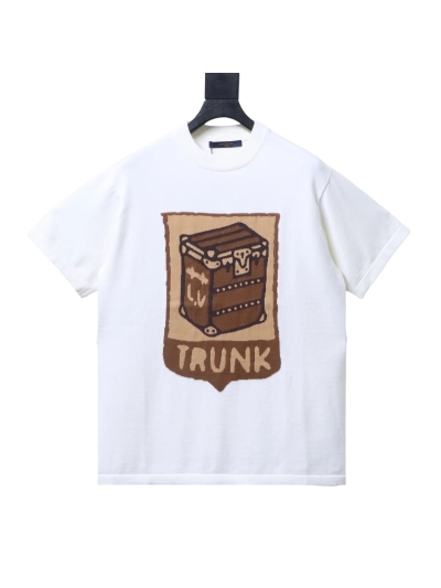 Louis Vuitton LV Treasure Chest Jacquard Round Neck T-Shirt 01
