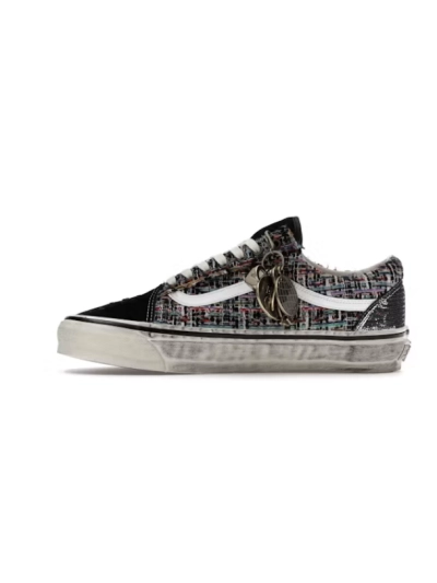  Vans Premium Old Skool Charms Black Grey 01