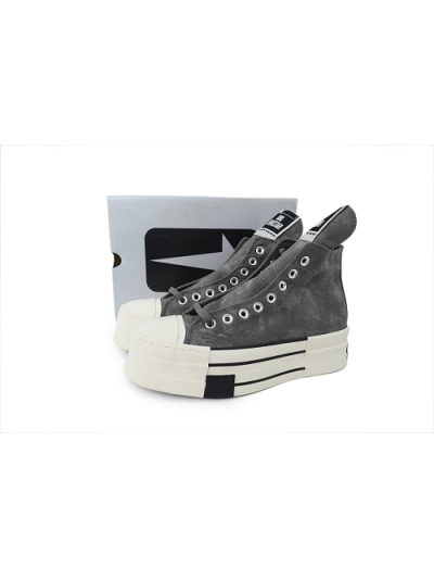 Converse DRKSHDW DBL DRKSTAR Chuck 70High Washed Canvas Pack-Concrete A06755C 02