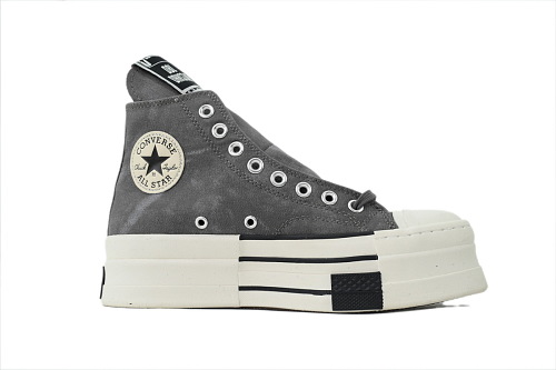Converse DRKSHDW DBL DRKSTAR Chuck 70High Washed Canvas Pack-Concrete A06755C