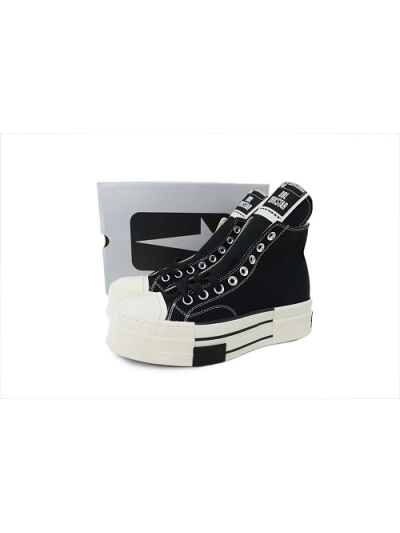 Converse DRKSHDW DBL DRKSTAR Chuck 70High'Washed Canvas Pack-Concrete A06755C 02
