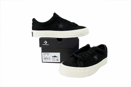 Converse One Star Suede Low Black 158477C