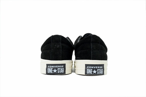 Converse One Star Suede Low Black 158477C