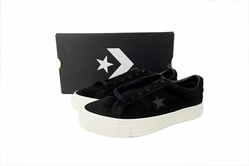 Converse One Star Suede Low Black 158477C