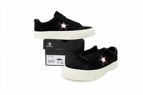 Converse One Star OX Black 163193C