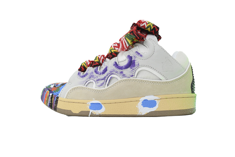 PKGoden LANVIN White Graffiti E2100S1