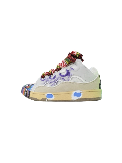 PKGoden LANVIN White Graffiti E2100S1 01