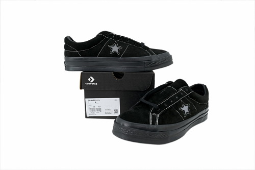 Converse One Star Suede OX Black 165956C