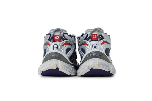 PKGoden Balenciaga Runner Gradient Sneaker Navy Red Grey 772774 WRUNG 4610