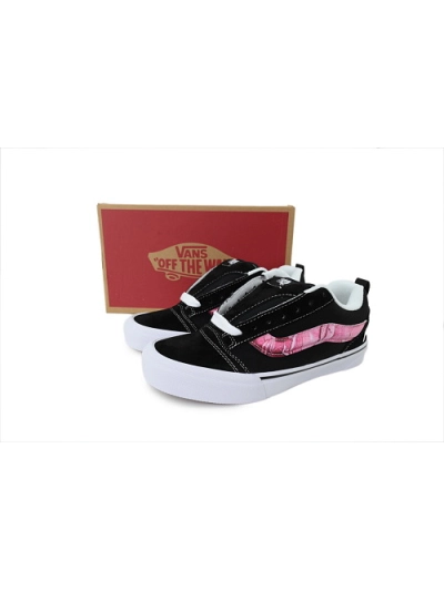 POP Peaches x Vans Knu-Skool Black Pink VN0009QCB9P 02