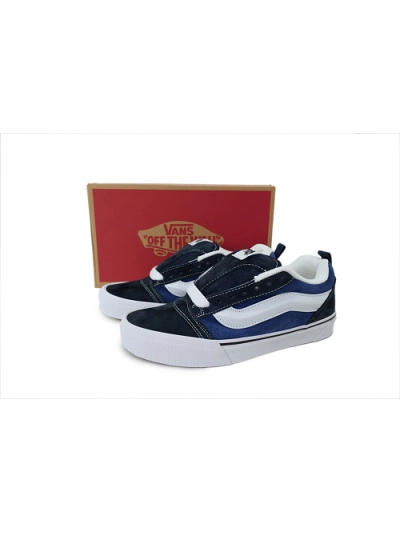 POP Vans Knu-Skool Navy White VN0009QC6BP 02