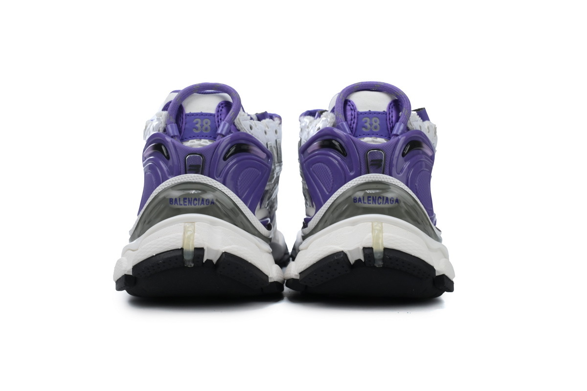 PKGoden  Balenciaga Runner Blue White Purple 677402 W3RB2 5901