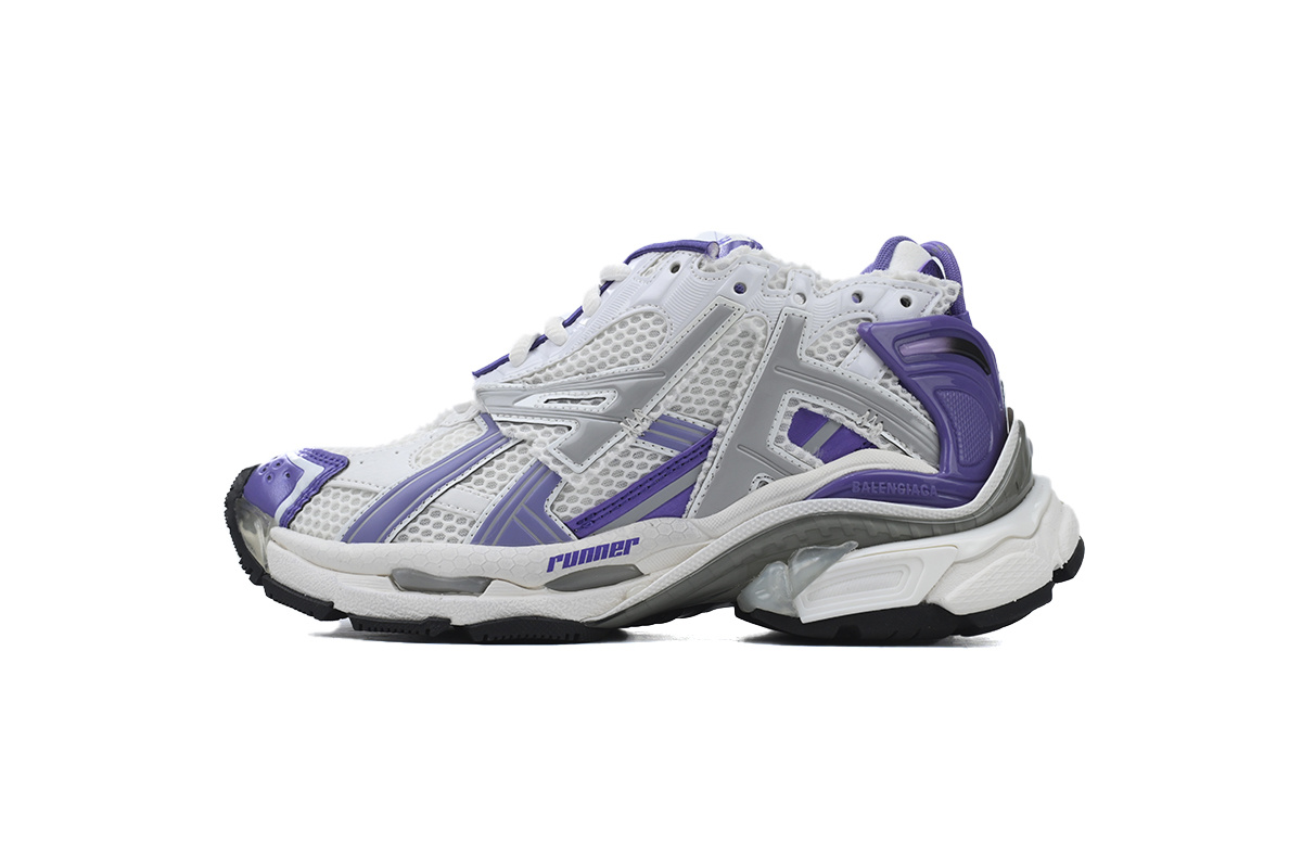 PKGoden  Balenciaga Runner Blue White Purple 677402 W3RB2 5901
